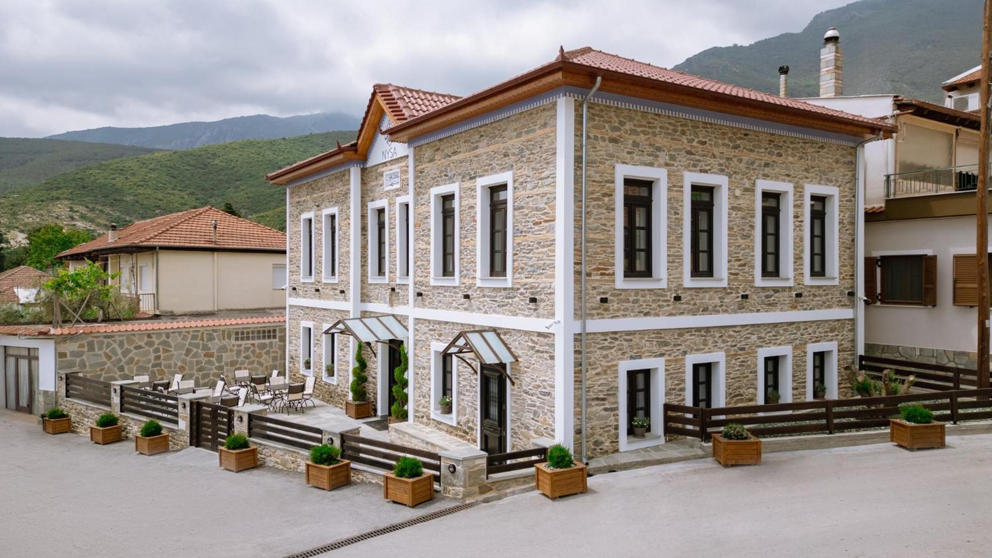 Hotel Νysa Mousthéni Esterno foto